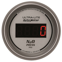 Load image into Gallery viewer, AutoMeter 6574 Ultra-Lite Digital Nitrous Pressure Gauge