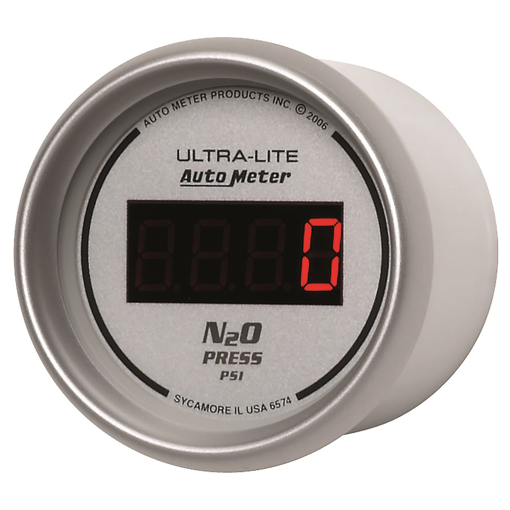 AutoMeter 6574 Ultra-Lite Digital Nitrous Pressure Gauge