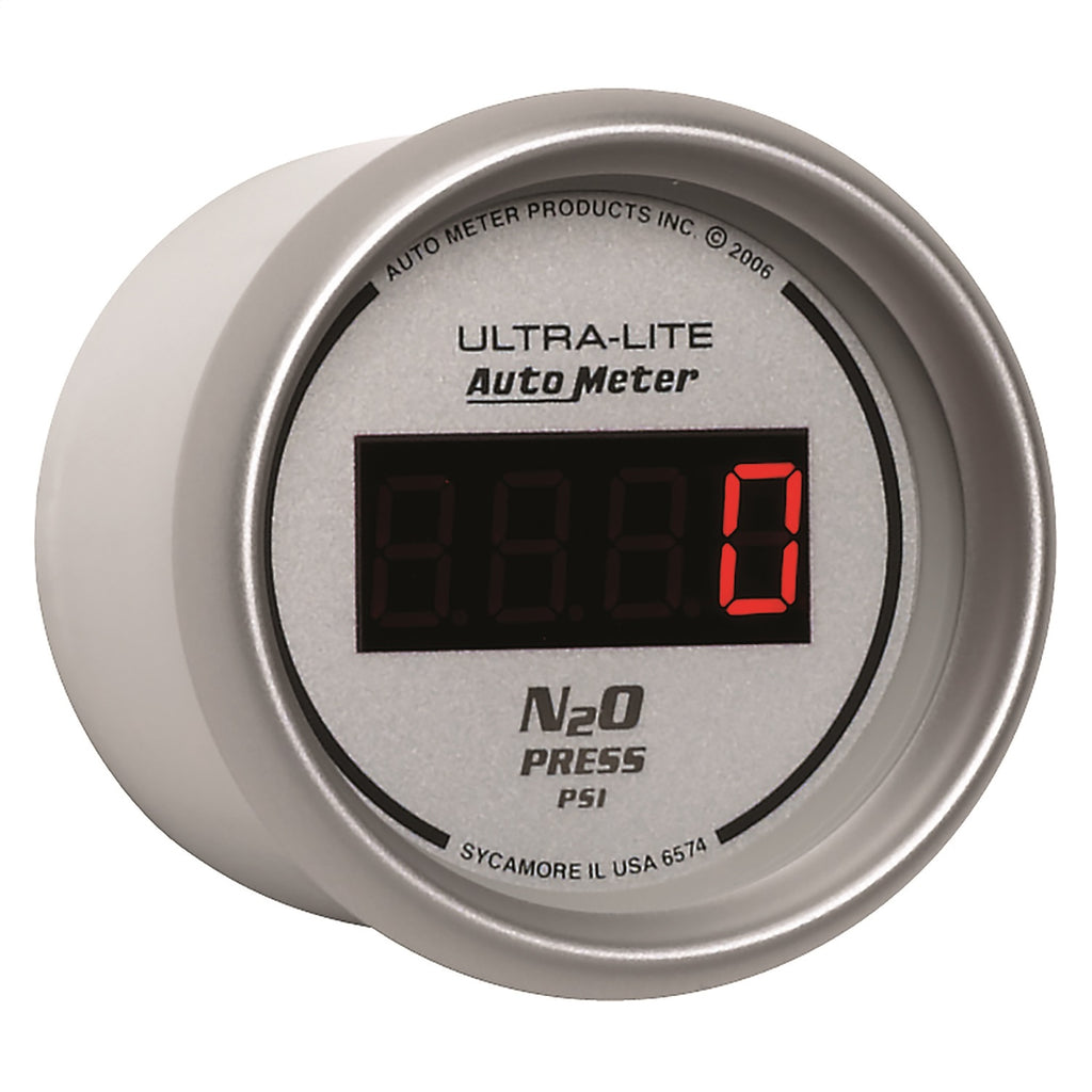 AutoMeter 6574 Ultra-Lite Digital Nitrous Pressure Gauge