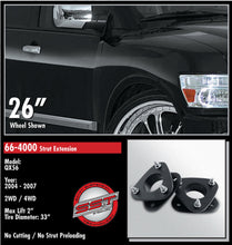 Load image into Gallery viewer, ReadyLift 66-4000 Front Leveling Kit Fits Armada Armada (Pathfinder) QX56 TITAN