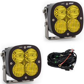 Baja Designs LED Light Pods Amber Lens Driving Combo Pattern Pair XL80 Series