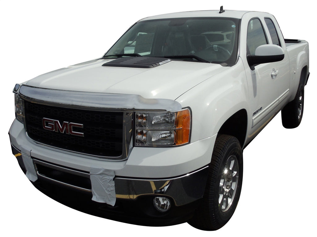 Auto Ventshade 680083 Chrome Hood Shield Fits Sierra 2500 HD Sierra 3500 HD