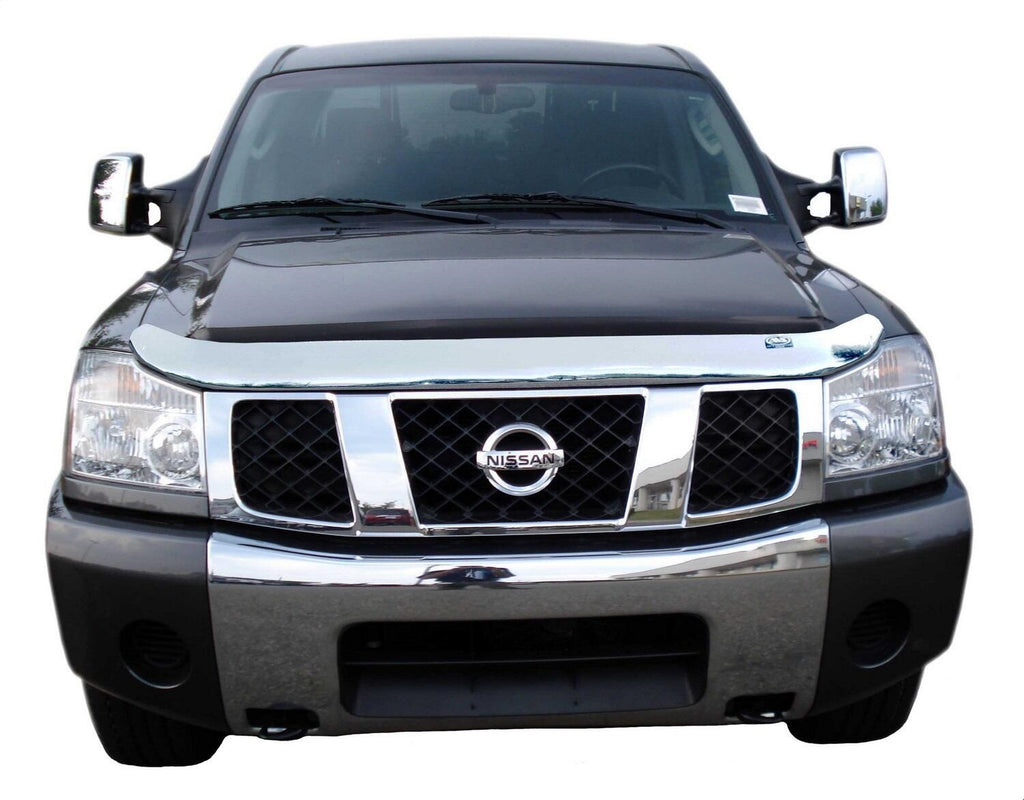 Auto Ventshade 680402 Chrome Hood Shield Fits 04-15 Armada TITAN