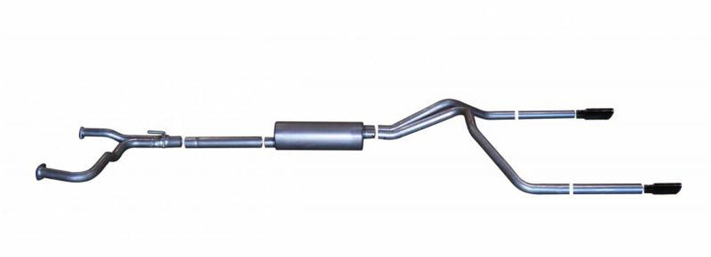 Gibson Performance 68200B Black Elite Cat-Back Dual Split Exhaust System