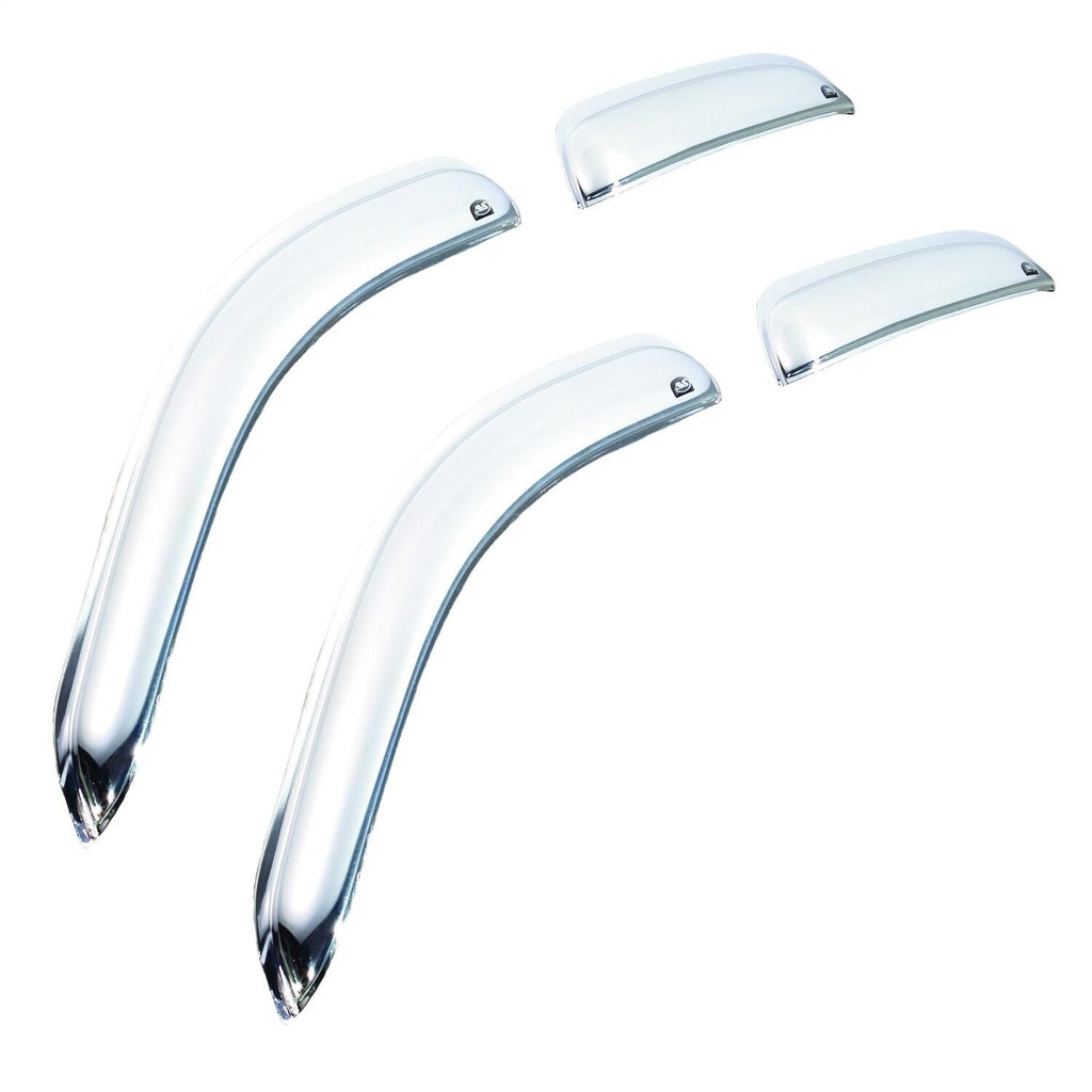 Auto Ventshade 684733 Chrome Ventvisor Deflector 4 pc. Fits 02-09 Trailblazer