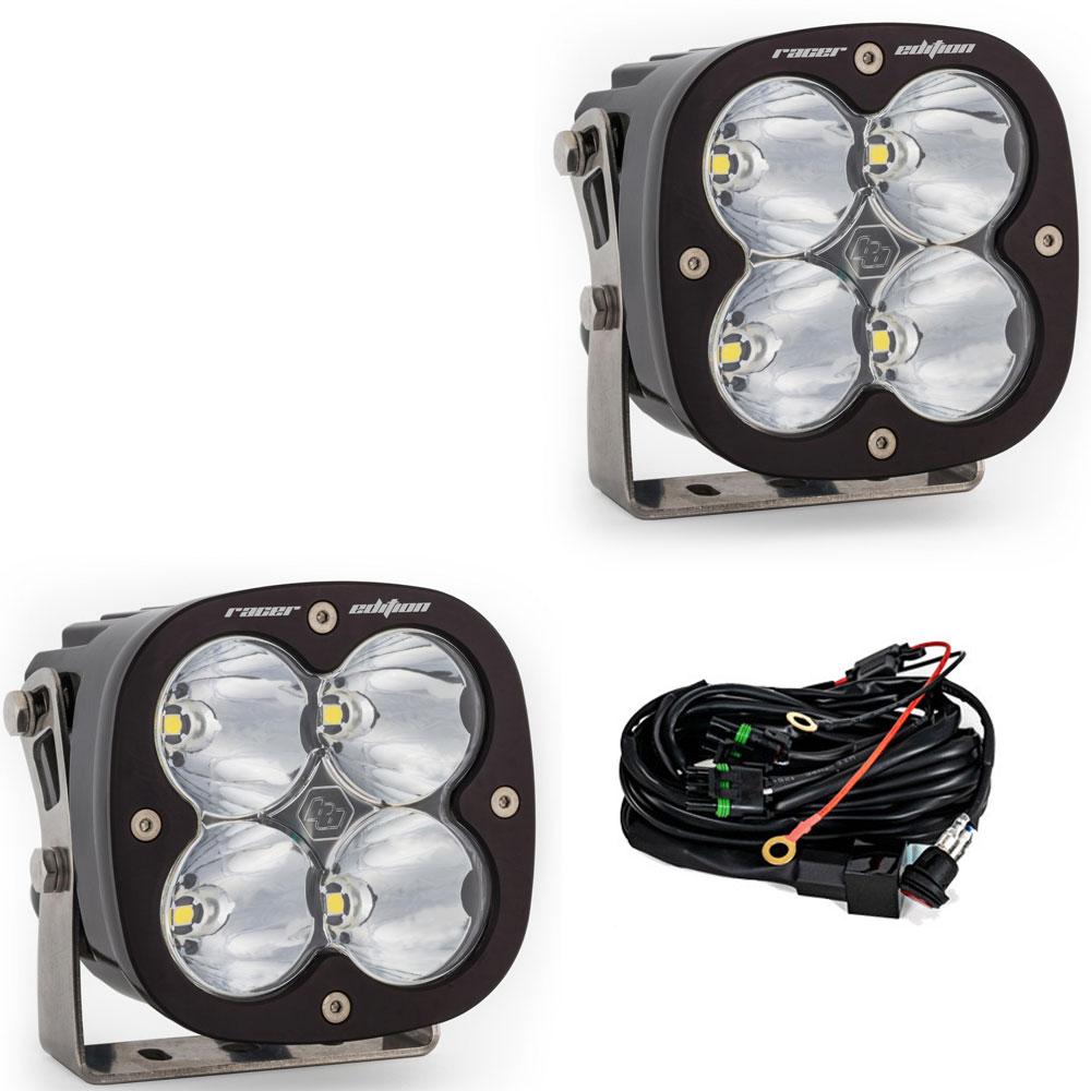 Baja Design 687802 LED Light Pods High Speed Spot Pair XL Racer Edition