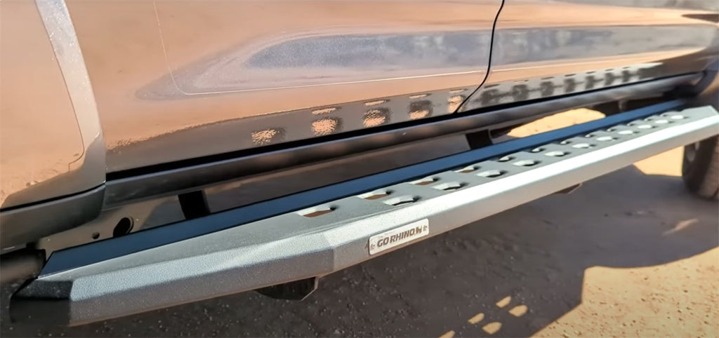 Go Rhino 69642568SPC RB30 Slim Line Running Boards w/Mounting Brackets Kit