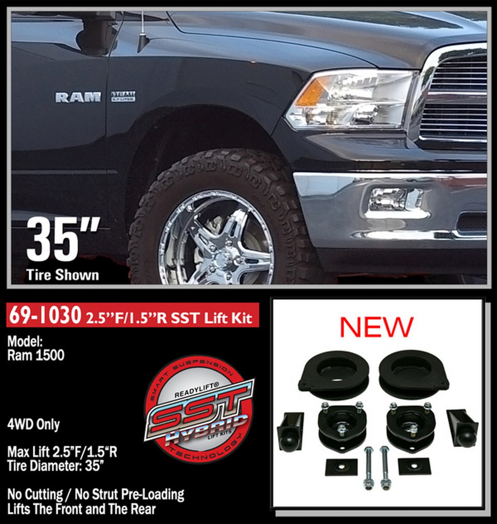 ReadyLift 69-1030 SST Lift Kit Fits 06-13 1500 Ram 1500