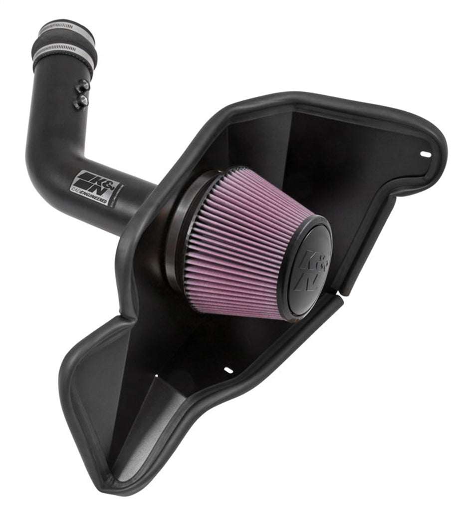 K&N Filters 69-3536TTK Typhoon Complete Cold Air Induction Kit Fits Mustang