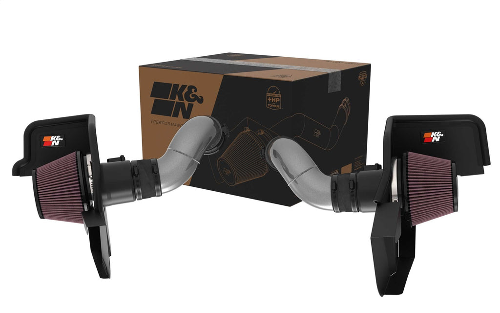 K&N Filters 69-3541TC Performance Air Intake System Fits 24 Mustang