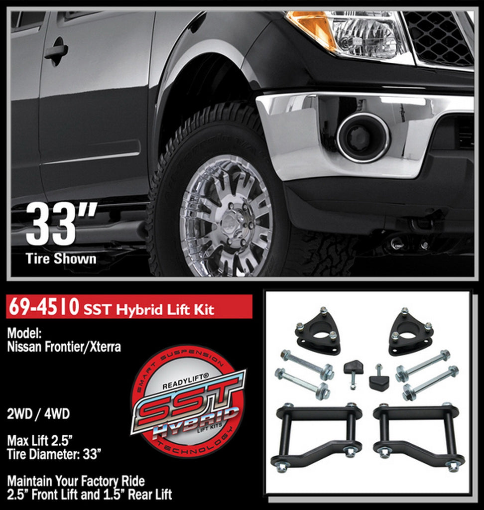 ReadyLift 69-4510 SST Lift Kit Fits 05-21 Equator Frontier Xterra