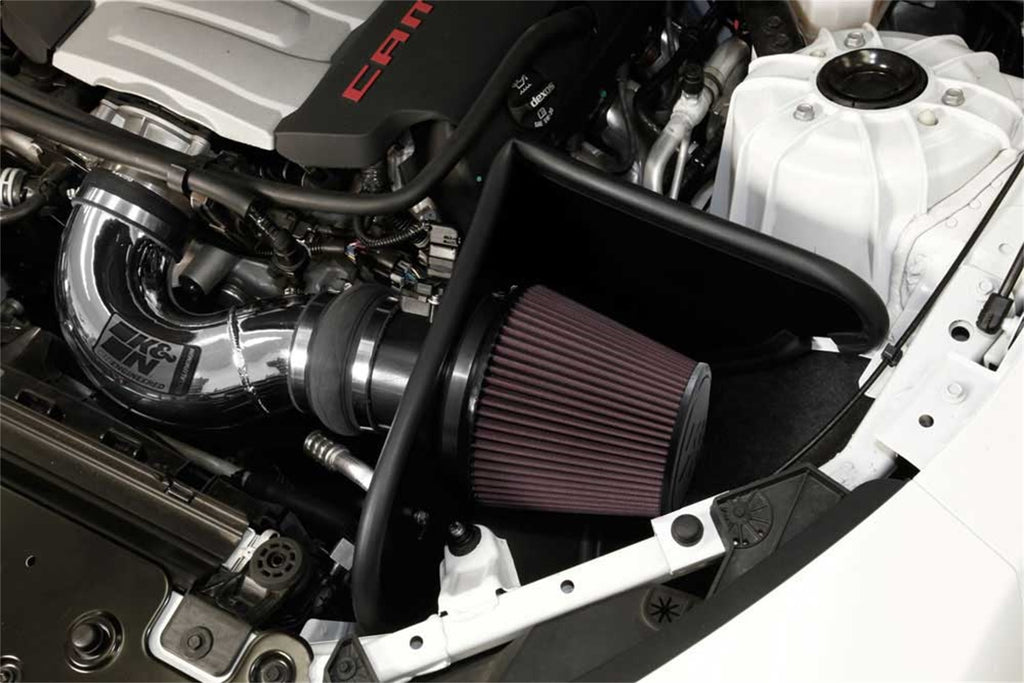K&N Filters 69-4534TP Typhoon Cold Air Induction Kit Fits 16-24 Camaro
