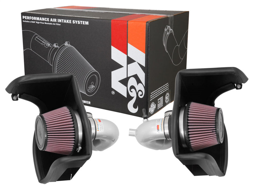 K&N Filters 69-5318TS Typhoon Cold Air Induction Kit Fits 18-25 G70 Stinger