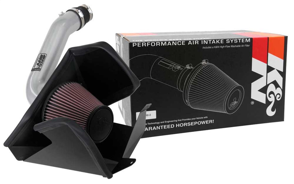 K&N Filters 69-5324TS Typhoon Cold Air Induction Kit Fits 19-21 Veloster N