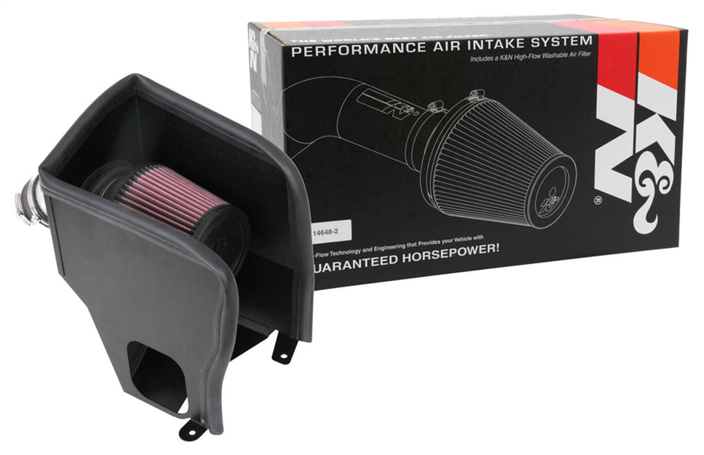 K&N Filters 69-5325TS Typhoon Cold Air Induction Kit Fits 19 Veloster N