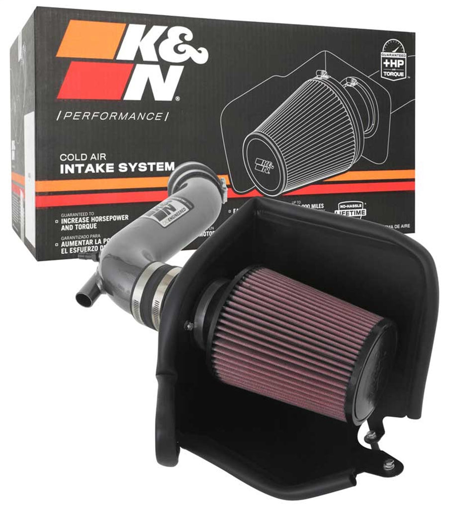 K&N Filters 69-5326TC Performance Air Intake System Fits 20-24 K5 Sonata
