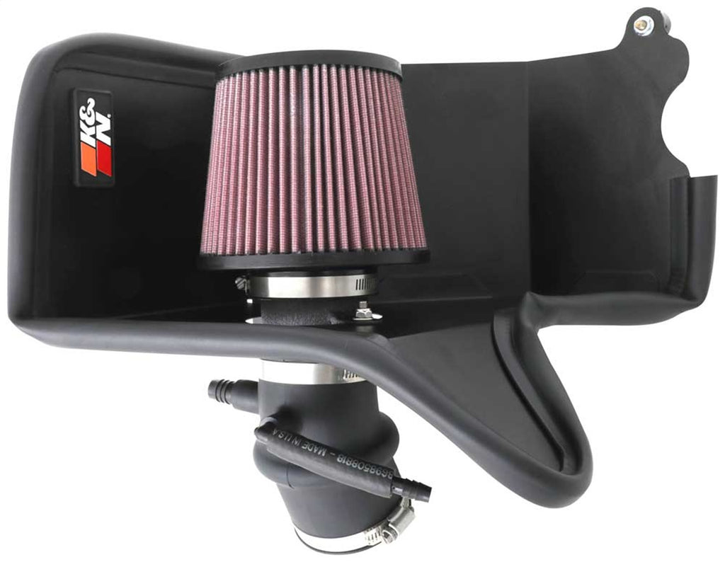 K&N Filters 69-5327TC Performance Air Intake System Fits 21-25 Elantra