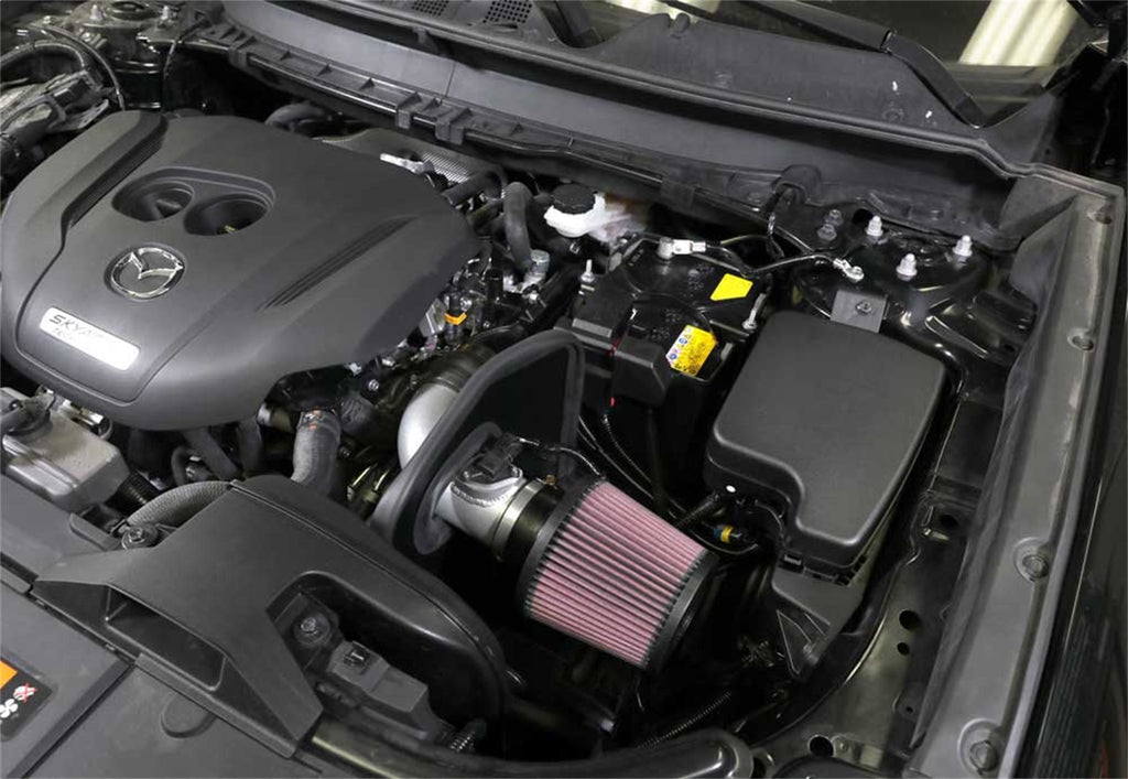 K&N Filters 69-6034TS Typhoon Cold Air Induction Kit Fits 18-22 6 CX-5 CX-9