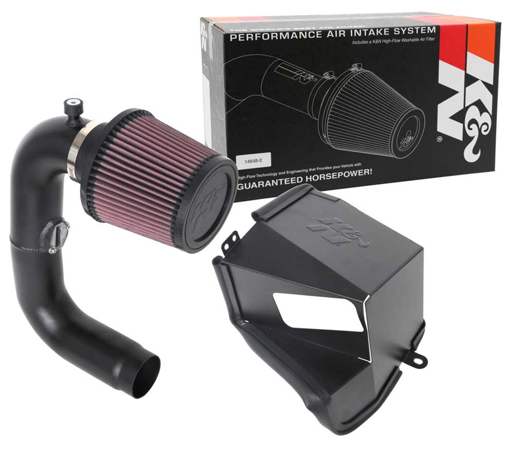 K&N Filters 69-8011TTK Typhoon Cold Air Induction Kit Fits 18-20 WRX