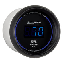 Load image into Gallery viewer, AutoMeter 6927 Cobalt Digital Oil Pressure Gauge