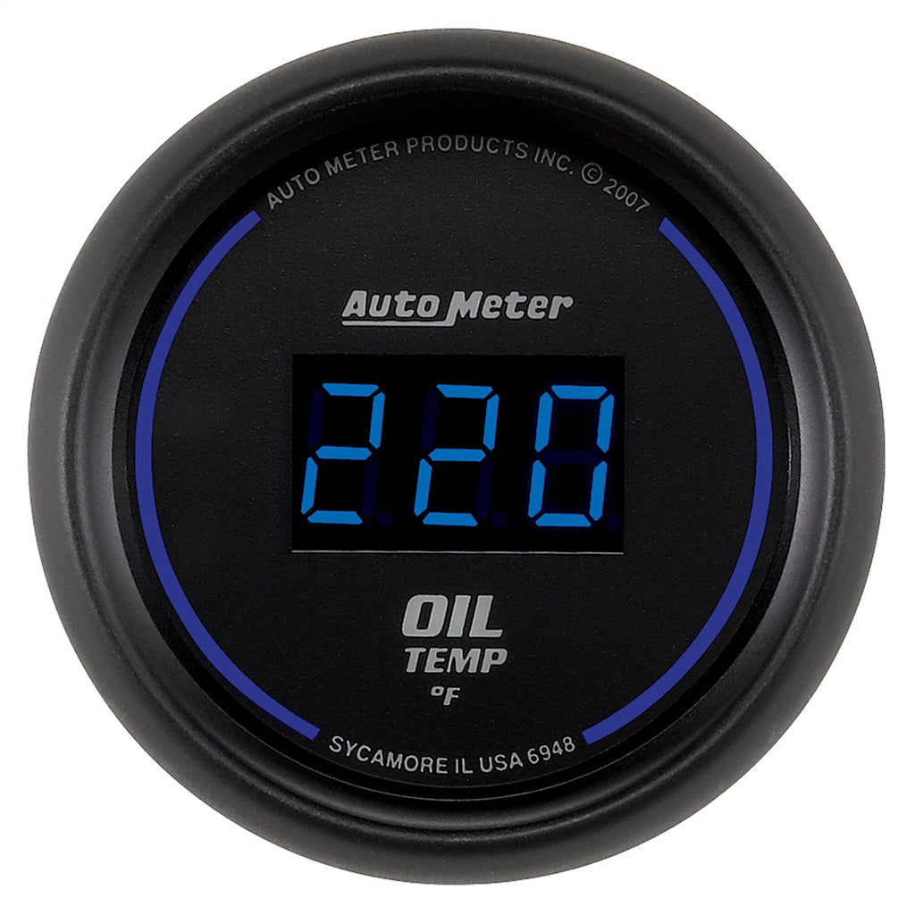 AutoMeter 6948 Cobalt Digital Oil Temperature Gauge