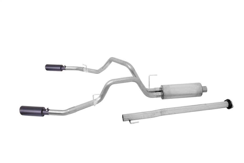 Gibson Performance 69543B Black Elite Cat-Back Dual Split Exhaust System