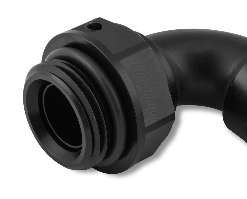 Earls Plumbing 699908ERL UltraPro 90 Deg. Crimp-On AN Port Hose End
