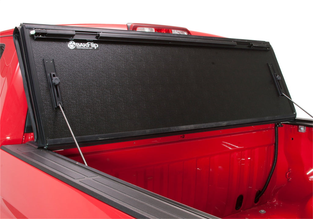 BAK Industries 1126410 BAKFlip FiberMax Hard Folding Truck Bed Cover Fits Tundra
