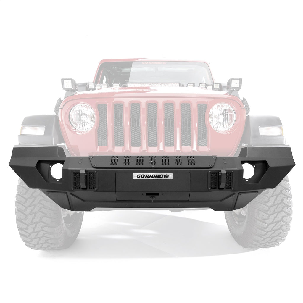 Go Rhino 230121T Trailline Front Full Width Bumper