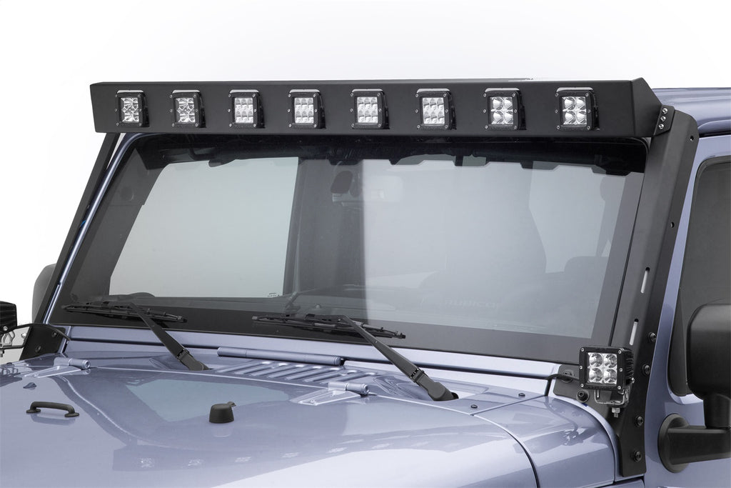 Go Rhino 738300T WLF Windshield Light Frame Fits 07-18 Wrangler (JK)