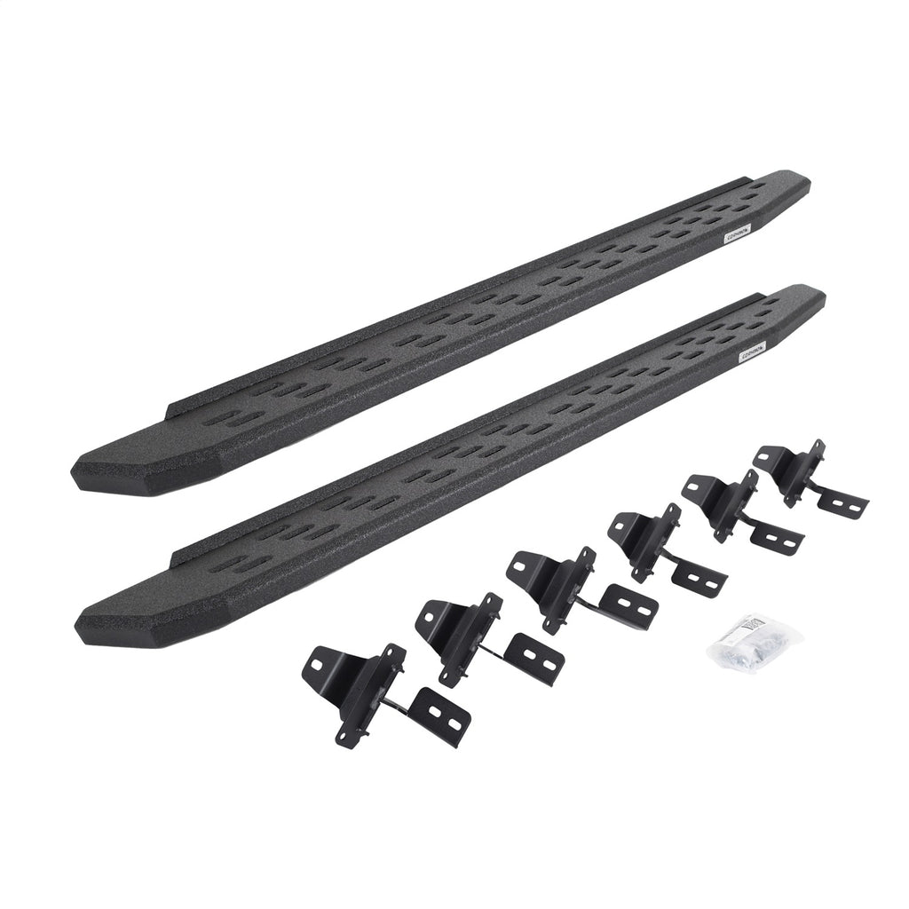 Go Rhino 69650673T RB30 Running Boards w/Mounting Brackets Fits Wrangler (JL)