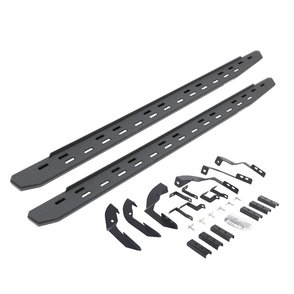 Go Rhino 69604280ST RB30 Slim Line Running Boards w/Mounting Brackets Kit