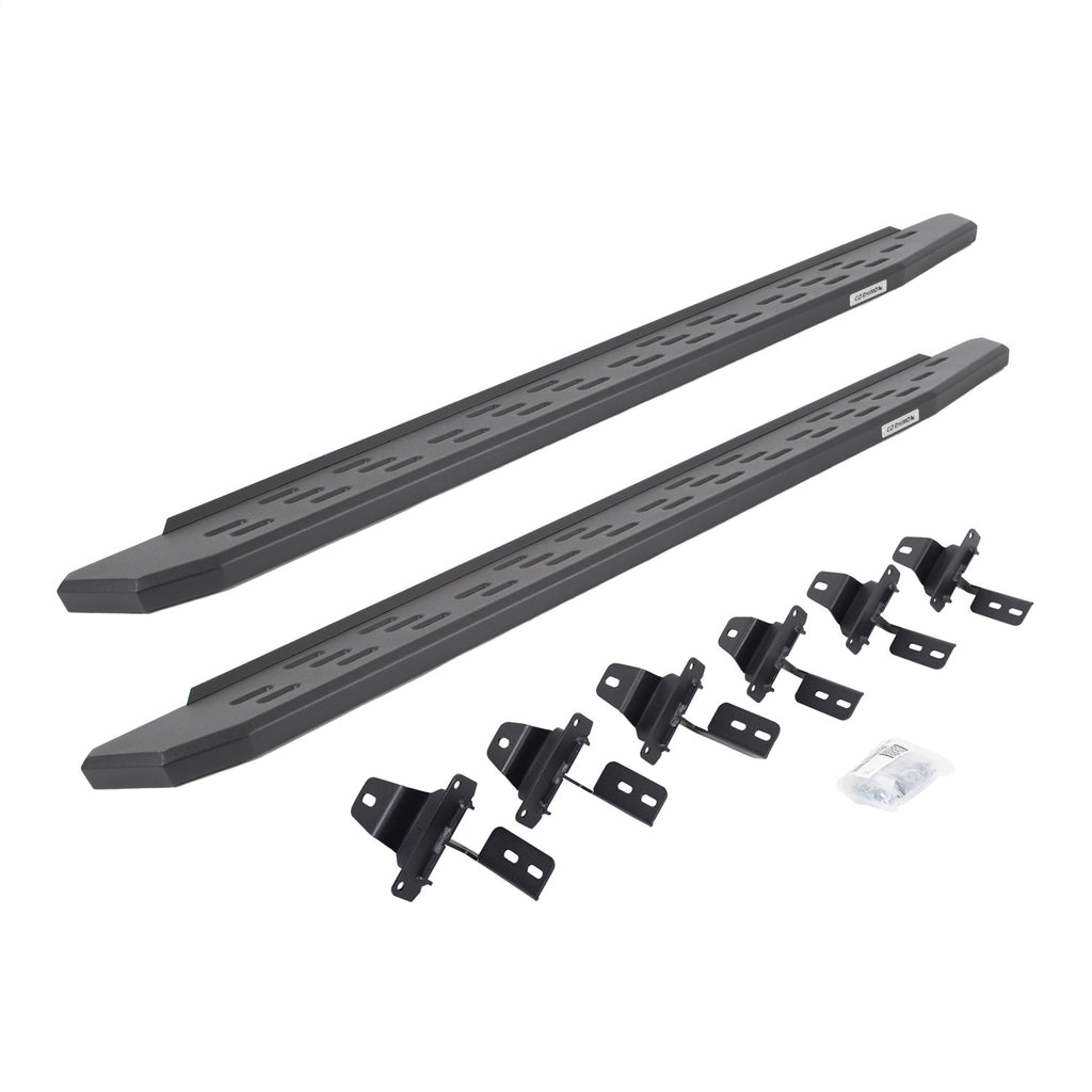 Go Rhino 69650673PC RB30 Running Boards w/Mounting Brackets Fits Wrangler (JL)