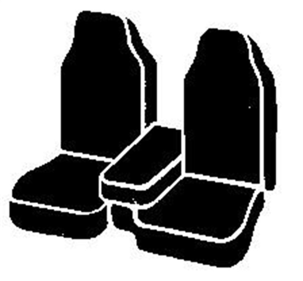 Fia OE37-62 CHARC OE Custom Seat Cover Fits 04-05 B2300 B3000 B4000 Ranger