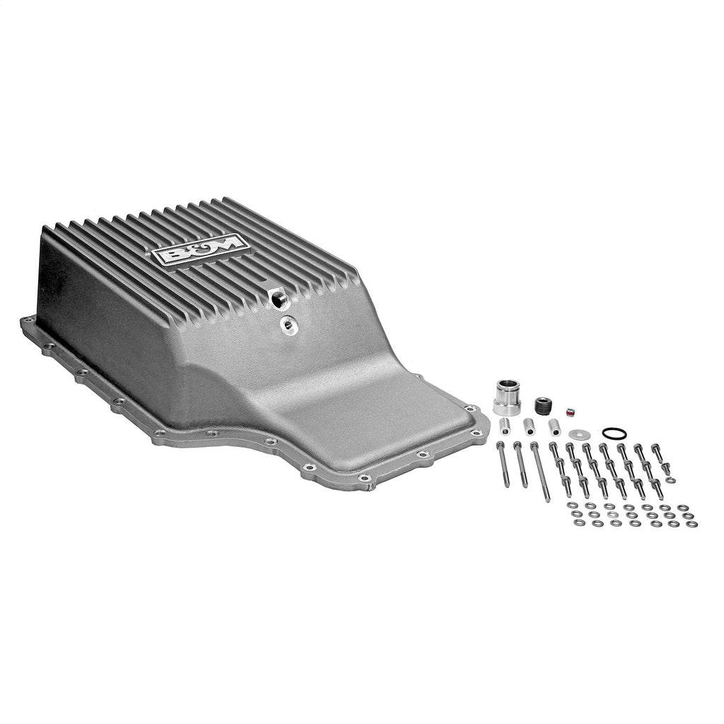 B&M 70397 Hi-Tek Transmission Oil Pan Fits F-250 Super Duty F-350 Super Duty