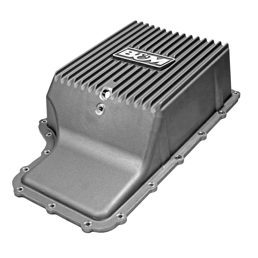 B&M 70397 Hi-Tek Transmission Oil Pan Fits F-250 Super Duty F-350 Super Duty