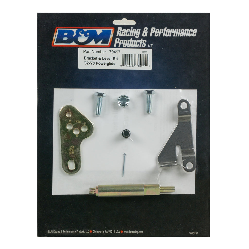 B&M 70497 Automatic Transmission Shift Bracket/Lever Kit