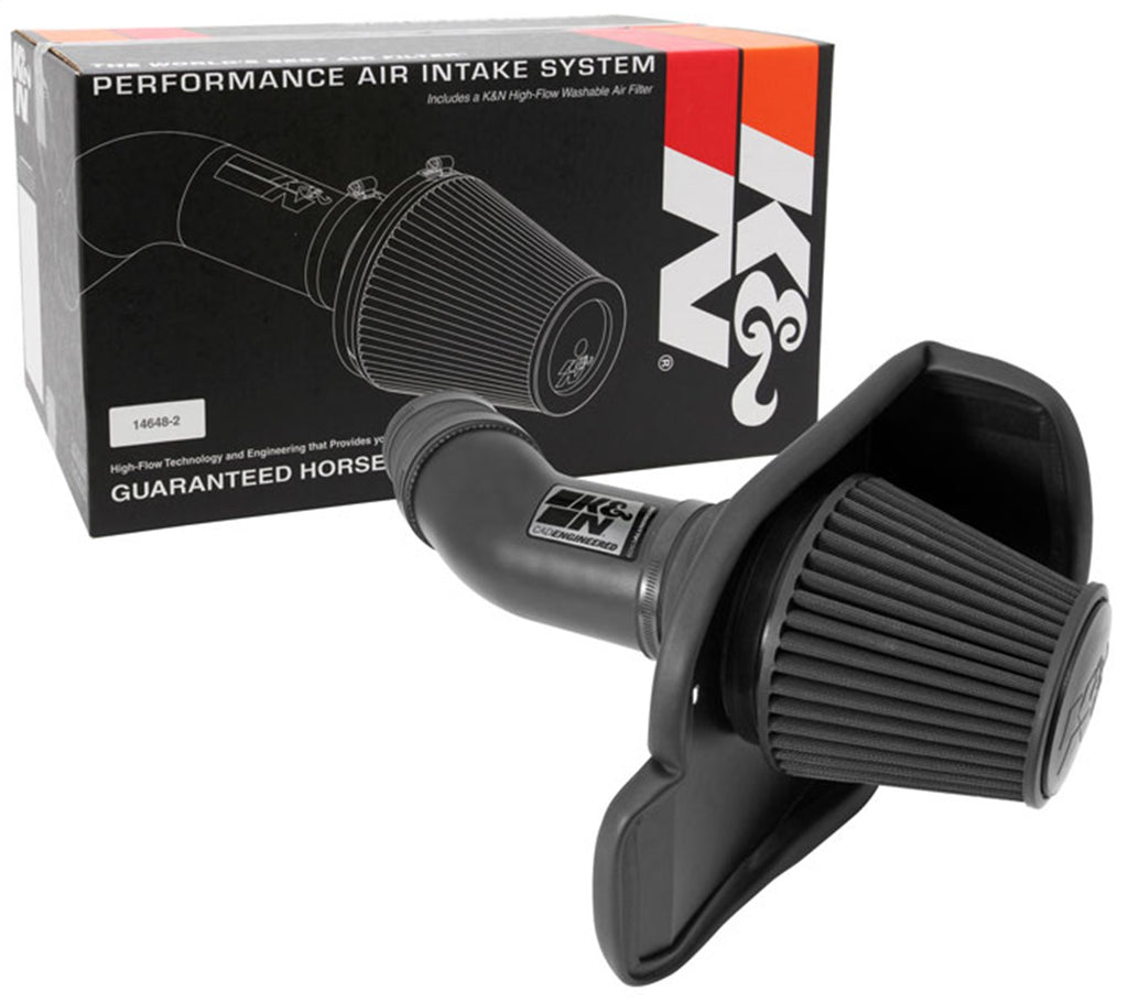 K&N Filters 71-2545 Blackhawk Air Induction Kit Fits 300 Challenger Charger