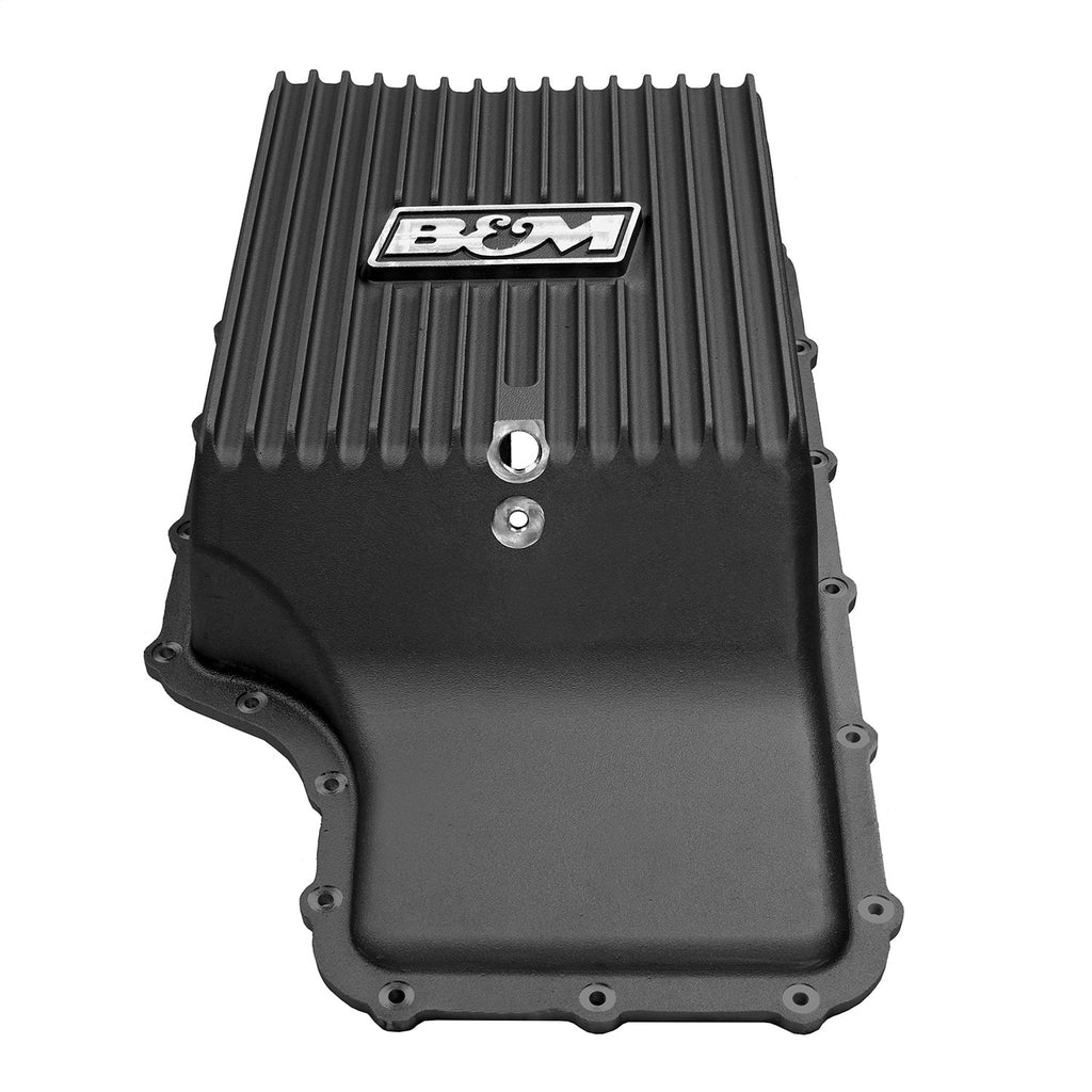 B&M 71397 Hi-Tek Transmission Oil Pan Fits F-250 Super Duty F-350 Super Duty