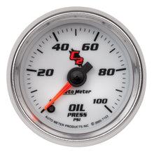 Load image into Gallery viewer, AutoMeter 7153 C2 Electric Oil Pressure Gauge