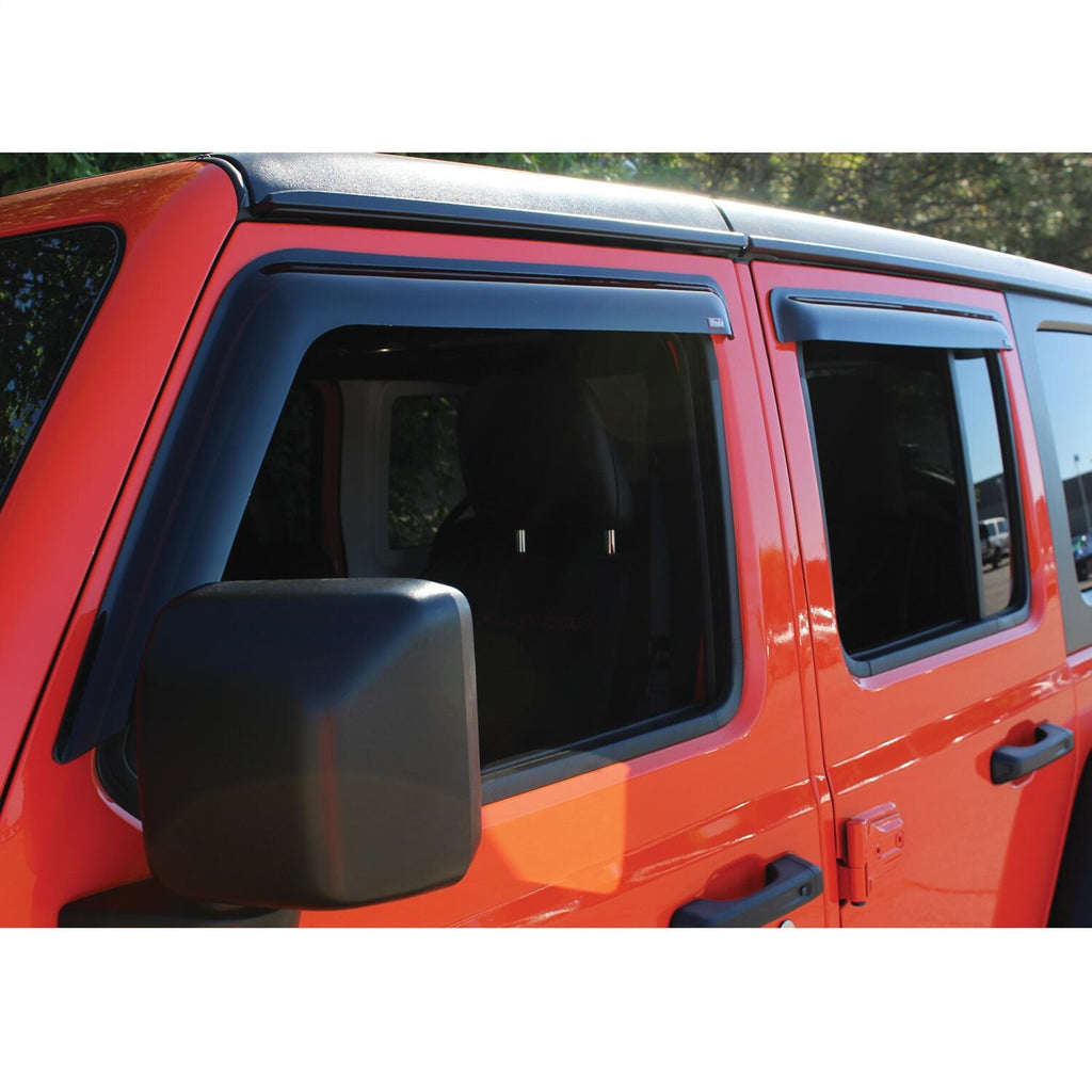 Westin 72-51404 Slim Wind Deflector Fits 18-22 Wrangler (JL)