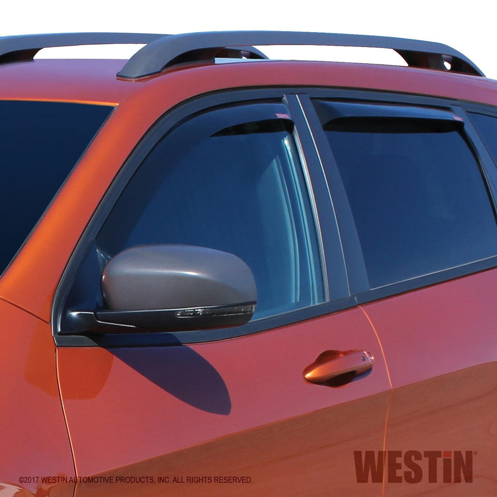 Westin 72-51497 In-Channel Wind Deflector Fits 14-21 Cherokee (KL)
