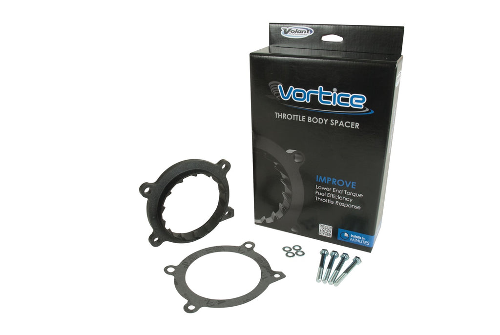 Volant Performance 725062 Vortice Throttle Body Spacer Fits 10-15 Camaro