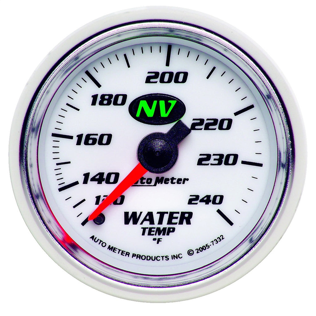 AutoMeter 7332 NV Mechanical Water Temperature Gauge