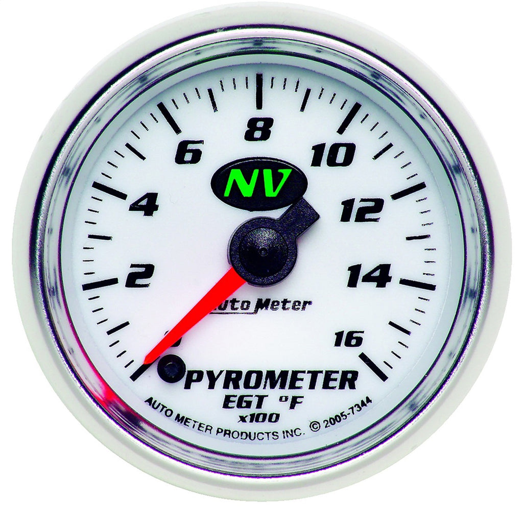 AutoMeter 7344 NV Electric Pyrometer Gauge Kit