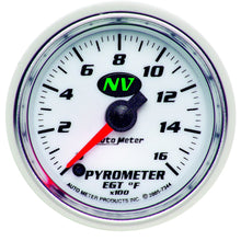 Load image into Gallery viewer, AutoMeter 7344 NV Electric Pyrometer Gauge Kit