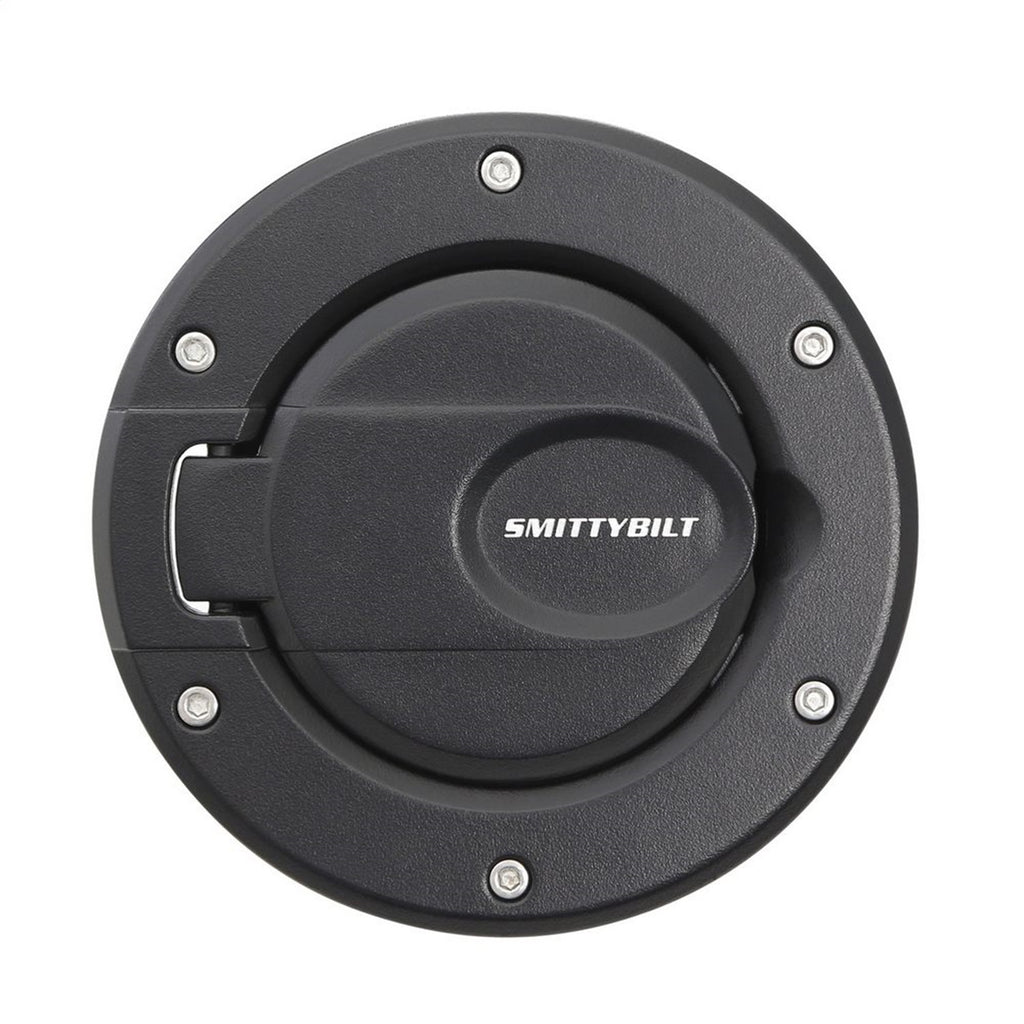Smittybilt 75007 Billet Style Gas Cover Fits 07-18 Wrangler (JK) Wrangler (JL)