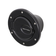 Load image into Gallery viewer, Smittybilt 75007 Billet Style Gas Cover Fits 07-18 Wrangler (JK) Wrangler (JL)