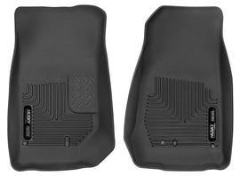 Husky Liners 53571 X-act Contour Floor Liner Fits 07-18 Wrangler (JK)