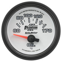 Load image into Gallery viewer, AutoMeter 7548-M Phantom II Electric Oil Temperature Gauge